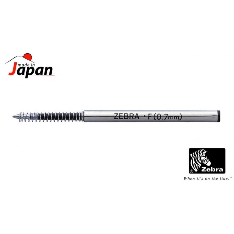 Ruột bút bi Zebra F301 0.7mm chính hãng.