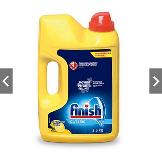 Bột rửa bát Finish chanh 2.5kg