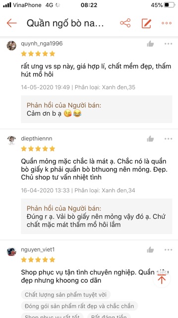 Quần Bò Giấy Nam Trung Niên Ảnh Thật