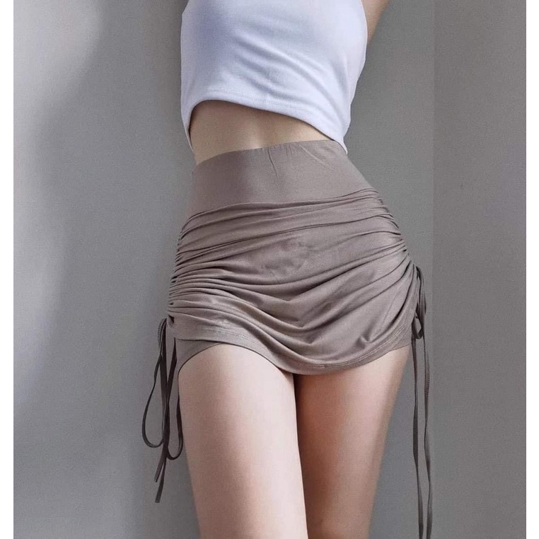 Chân váy nhún dây rút nhiều màu co giãn M89 | BigBuy360 - bigbuy360.vn