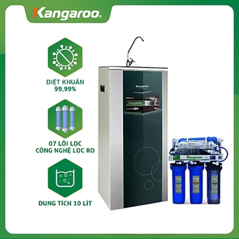 Máy Lọc Nước RO Vỏ Tủ VTU Kangaroo KG07VTU 7 Lõi - Hàng Chính Hãng