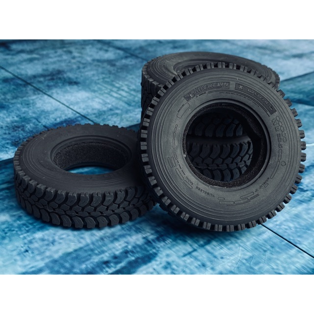 Lốp rc 1/14 mighelin gai nhỏ sử dụng cho xe tải 1/14 (giá cho 1 đôi)