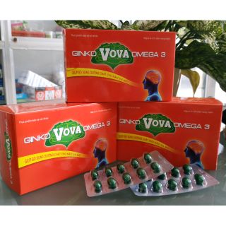 Hoạt huyết dưỡng não ginko Vova omega3
