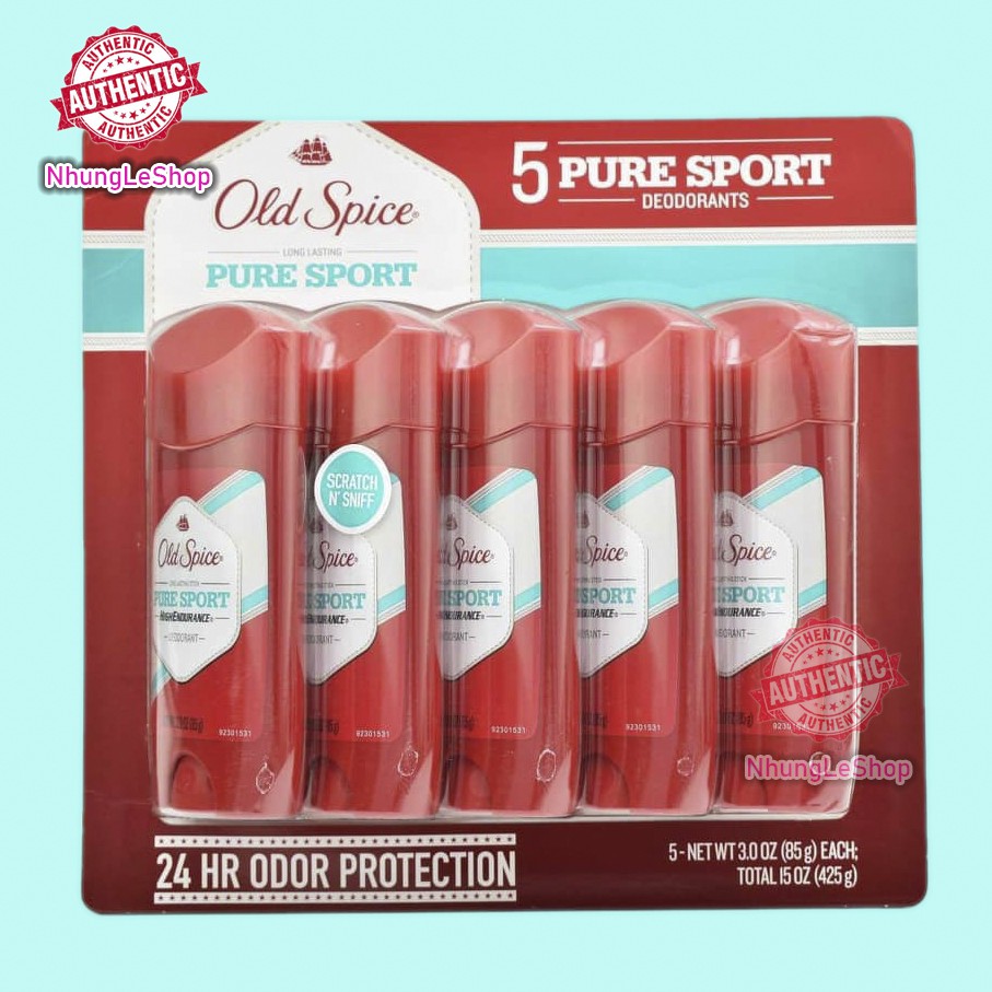 Lăn Khử Mùi Old Spice Pure Sport Hàng Chính Hãng Từ Mỹ