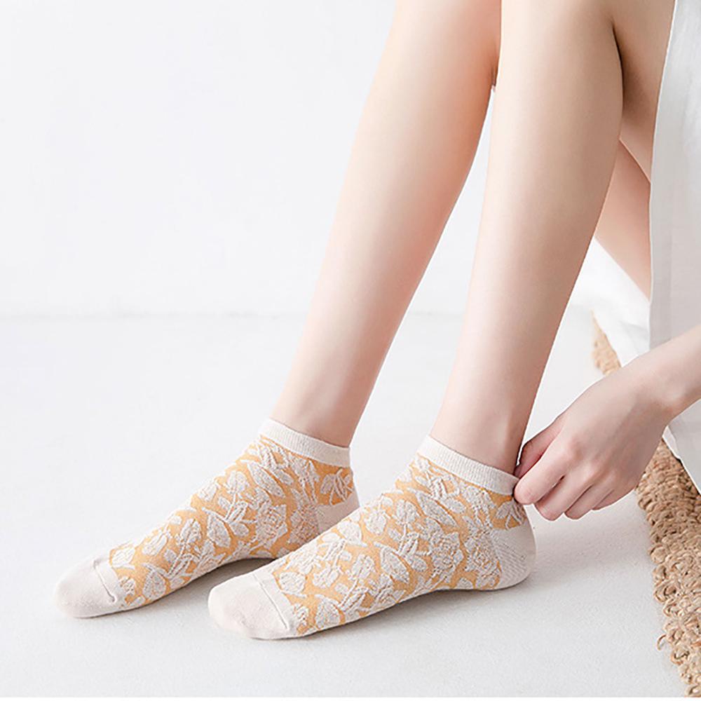 AROMA Đôi Vớ HọA TiếT Hoa NhiềU MàU ThờI Trang Cho Nữ