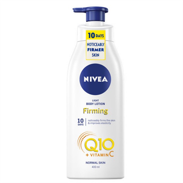 [TOP 1 SHOPEE] Dưỡng thể trắng da da thường Nivea Light Body Lotion Firming Q10 + Vitamin C Normal Skin (Bill Anh)