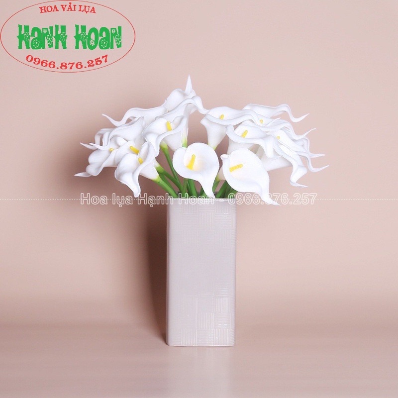 HOA RUM PU CAO CẤP TRANG TRÍ NHÀ CỬA, HOA CƯỚI-HOA GIẢ