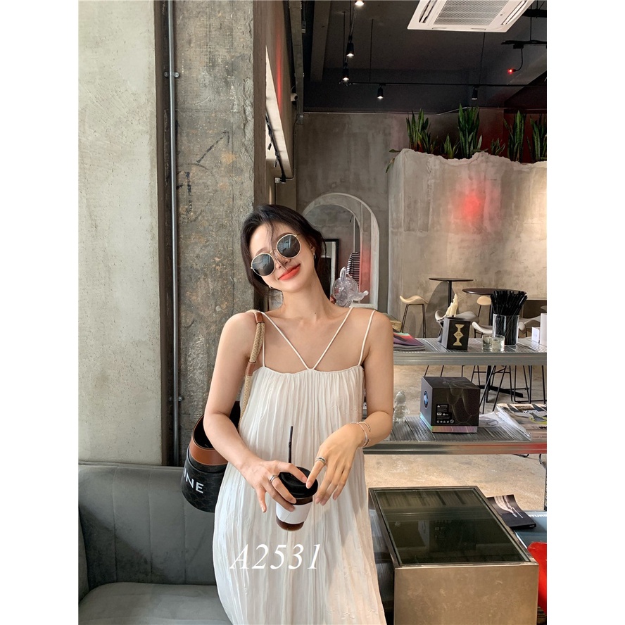 Váy 2 Dây Đi Chơi Đi Biển Xinh A2531