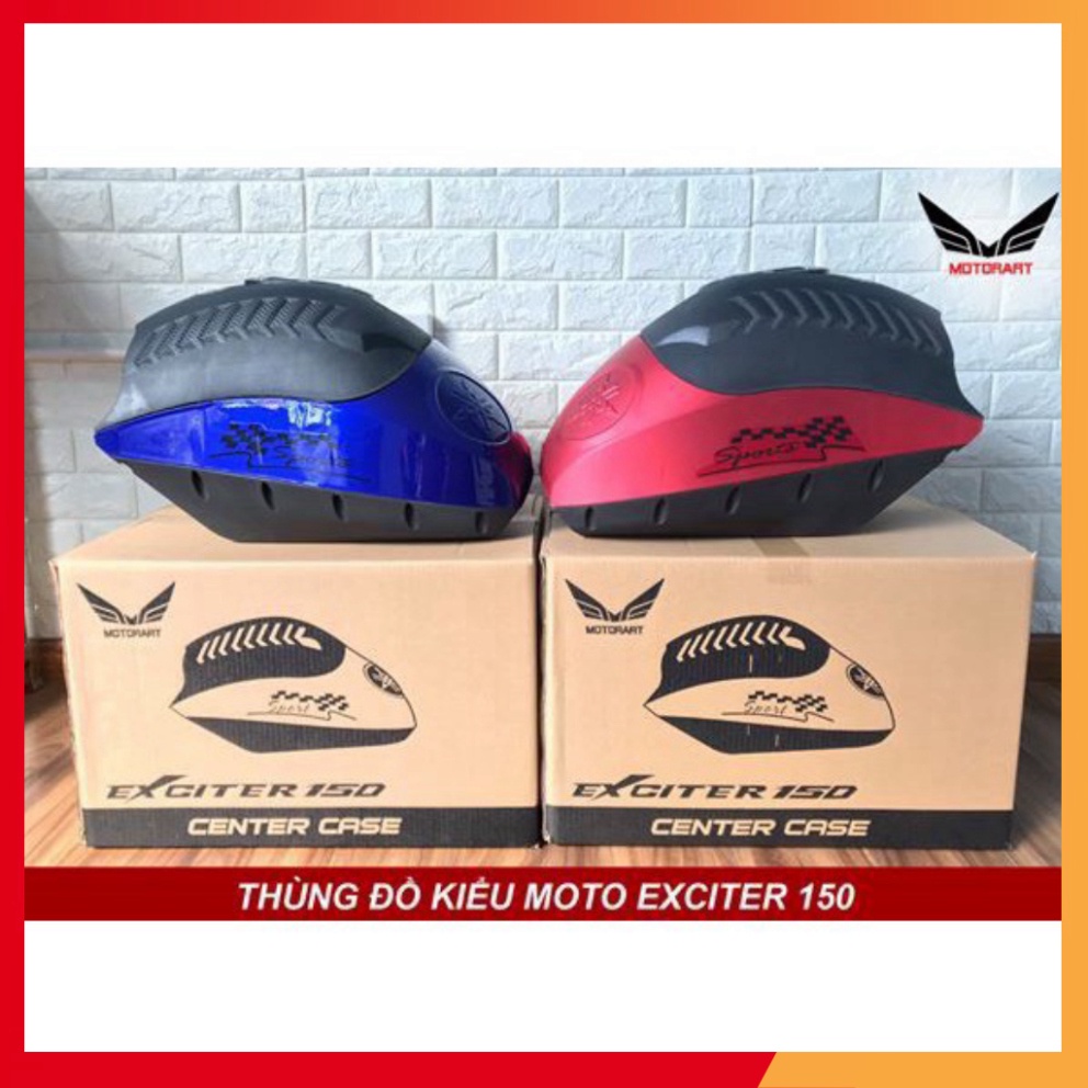 THÙNG ĐỒ KIỂU CHO EXCITER 150 CHÍNH HÃNG MOTOR ART