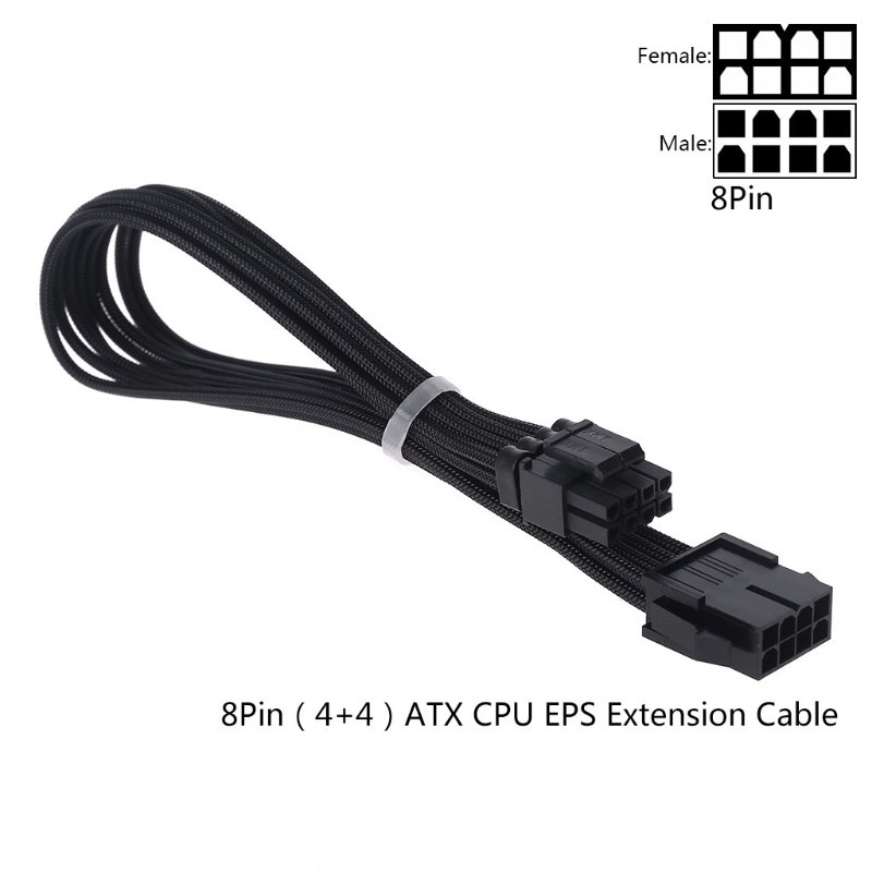 Dây cáp nguồn 24-pin A Tx / Eps / 8-pin Pci-E Gpu / 8pin Cpu / 6-pin Pcie / 4pin 18 Awg