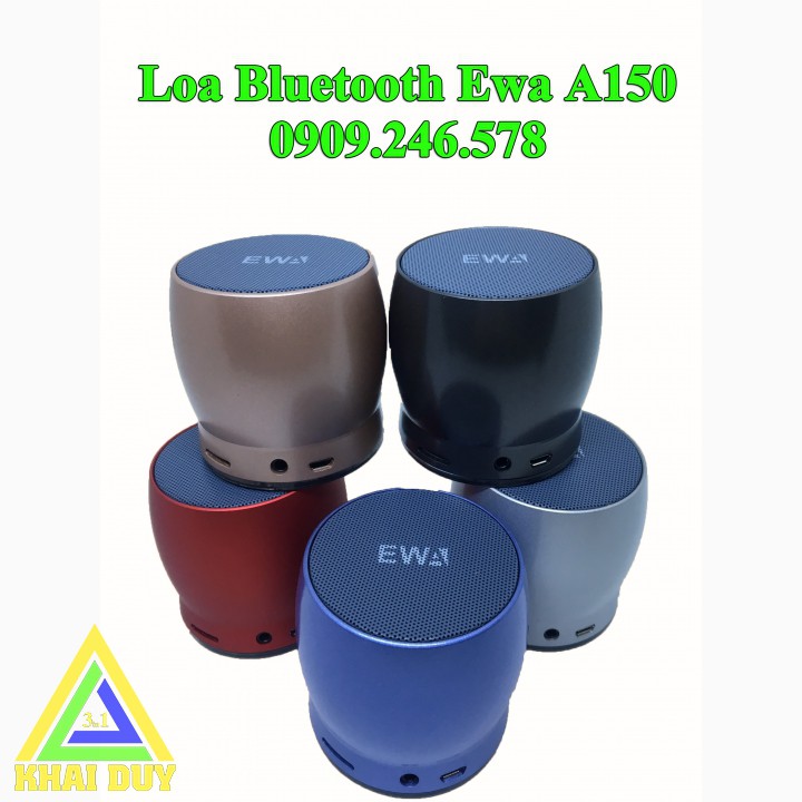 Loa Bluetooth Không Dây Hãng EWA A150 Âm Thanh Cực Hay- Dùng Thẻ Nhớ- Nhỏ Gọn Công Suất Phát Lớn