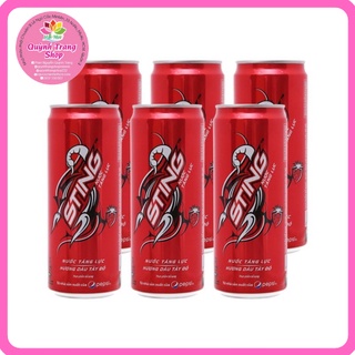 Nước tăng lực Sting dâu lon( có giao trong ngày)