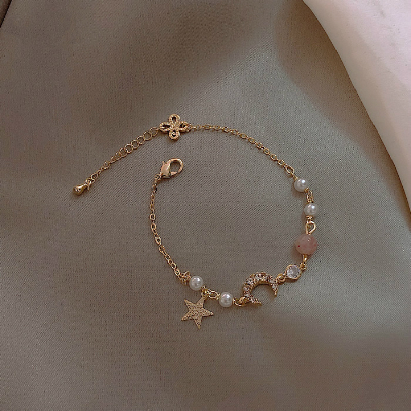 Korean version of the new star and moon bracelet