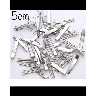 Phôi kẹp tóc mỏ vịt 5cm (5 cái)