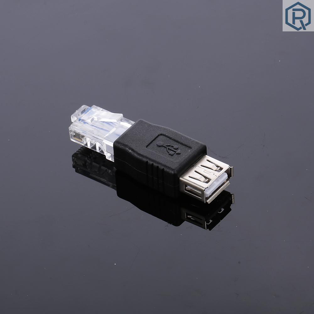 Đầu Chuyển Đổi Usb Sang Rj45 2.0 Cái Sang Ethernet Rj45 Male | BigBuy360 - bigbuy360.vn