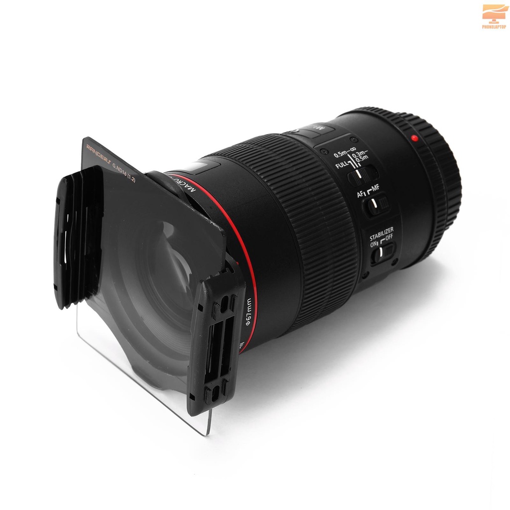 Bộ Lọc Ống Kính Máy Ảnh Nd2 + 4 + 8 + 16 Kèm Giá Đỡ Hình Vuông