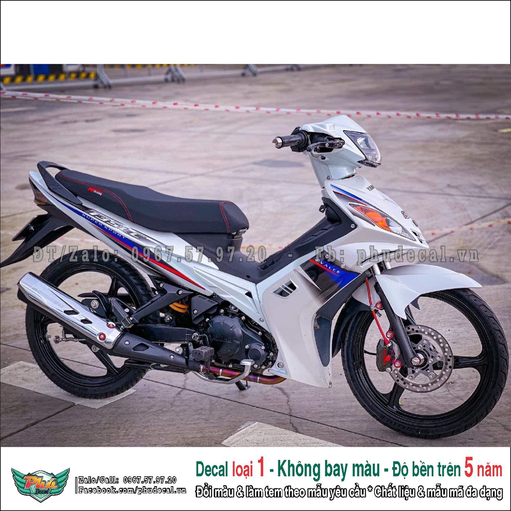 Tem rời Exciter 2010 trắng xanh (2)