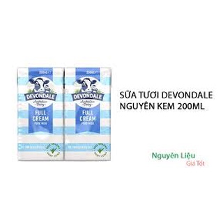 Date 26-007-2022Thùng 24 Hộp Sữa DEVONDALE Sữa Tươi Nguyên Kem 200ML - Sữa thumbnail