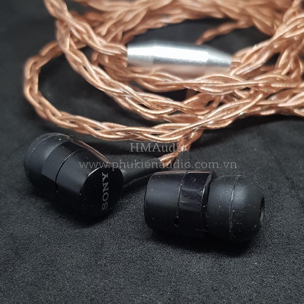 Dây tai nghe đồng OFC 1.0mm tết 4 - Connetor MMCX/ 2pin 0.78mm/ A2DC/ IM01/02/03/50/70