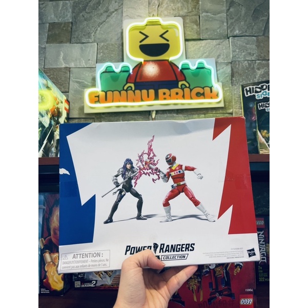 Mô hình Hasbro chính hãng - Set Red Space Ranger &amp; Astronema