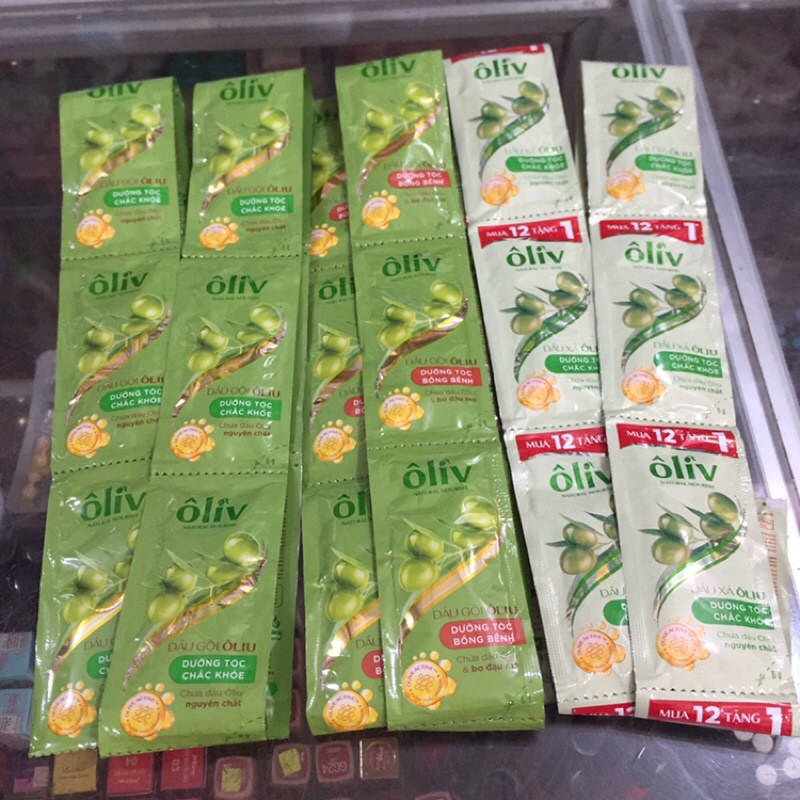 Dầu gội, xả Ôliv dây 12 gói