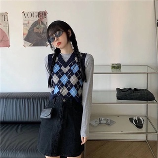[SẴN] Áo Gile Len Sọc Caro
