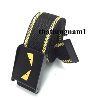 Thắt lưng nam Nịt vải canvas Supreme (Có video)