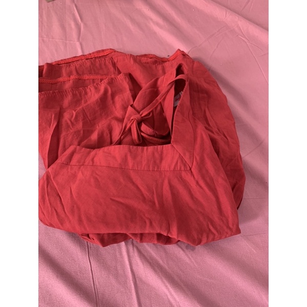 ❌❌PASS áo babydoll màu đỏ đô,thanh lý áo babydoll