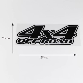 Tem 4x4 Off Road dán xe ô tô
