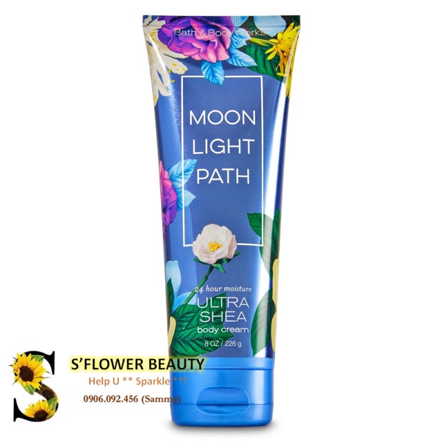 Moonlight Path | Bộ Sản Phẩm Tắm Dưỡng Xịt Thơm Toàn Thân Lưu Hương Mịn Da Bath & Body Works