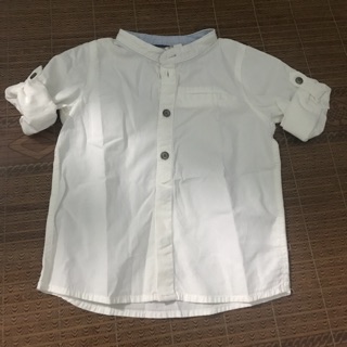 Áo sơ mi cổ tàu trẻ em