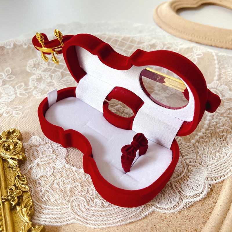 Hộp Đựng Trang Sức Hình Đàn Violin Sáng Tạo