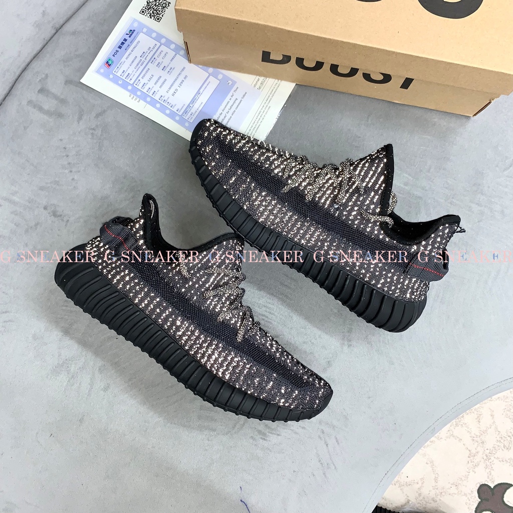 GIÀY THỂ THAO ✌️𝐘𝐙𝟑𝟓𝟎✌️ NAM NỮ ĐEN PHẢN QUANG | BigBuy360 - bigbuy360.vn