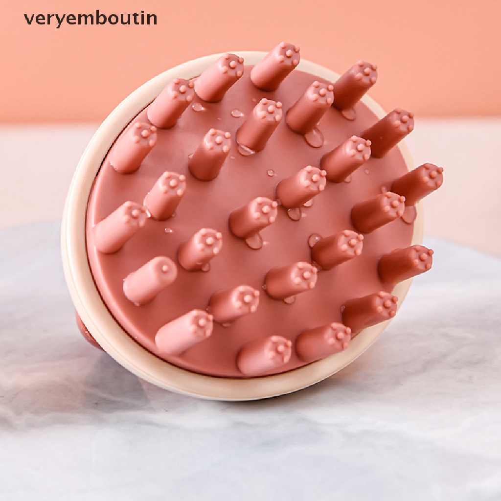 Lược Mát Xa Da Đầu Bằng ABS Tiện Dụng Khi Tắm