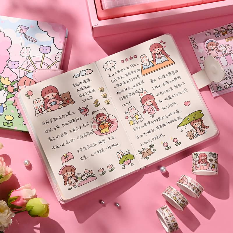 Bộ Sticker Dán Sổ Tay 2022 ins Kiểu ins Dễ Thương Cho Học Sinh