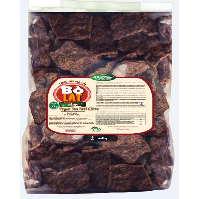 [HÀNG CÔNG TY] 1kg Bò Lát Chay An Nhiên, Thịt Chay, Thực Phẩm Chay Dinh Dưỡng, Thuần Chay Healthy, Đồ Ăn Chay