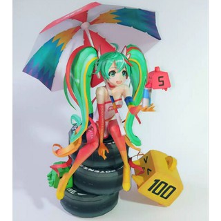 Mô hình giấy anime girl [Virtual idol/Vocaloid] Racing Miku 2016