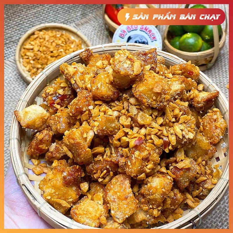 TÓP MỠ CHÁY MẮM TỎI BAO NGON