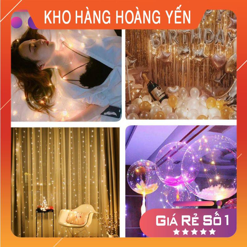 Dây đèn led dài 3 mét dùng pin. Trang trí sinh nhật, chụp ảnh sống ảo, decor phòng...