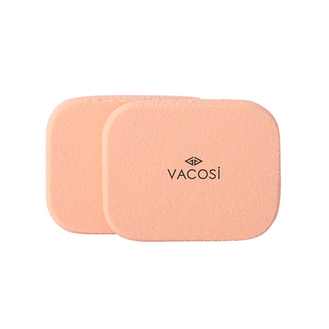 BST Bông phấn ướt Vacosi tròn, vuông, tam giác, oval | Mút trang điểm kem nền foundation