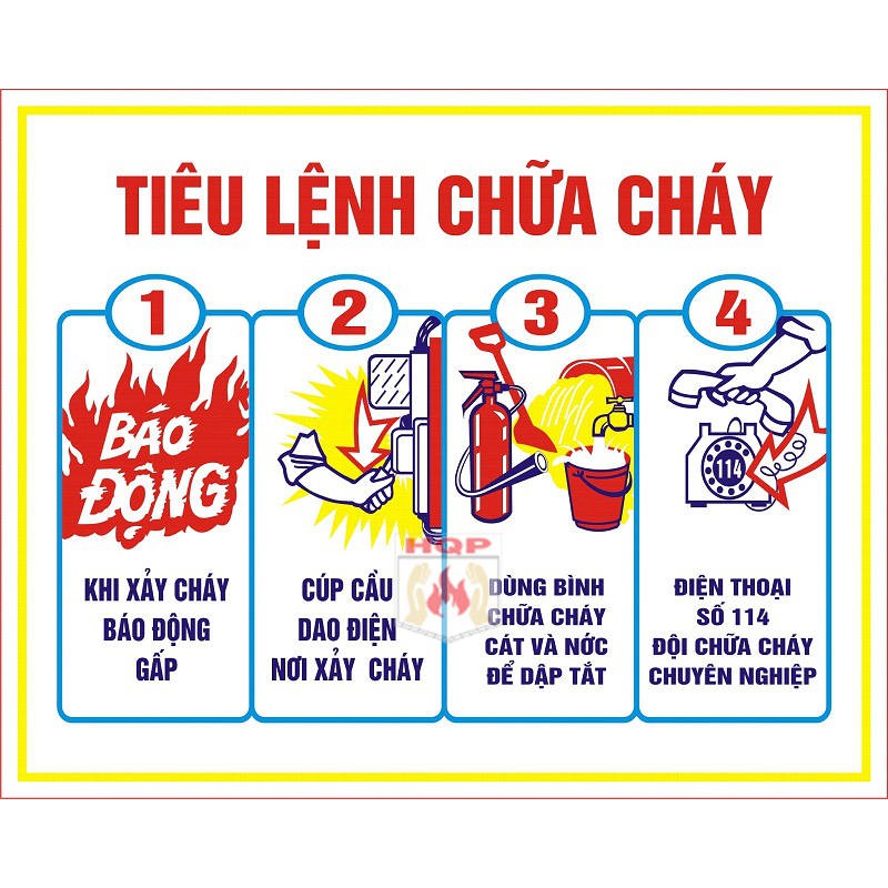 Bộ nội quy tiêu lệnh - Cấm lửa - Cấm hút thuốc - phòng cháy chữa cháy