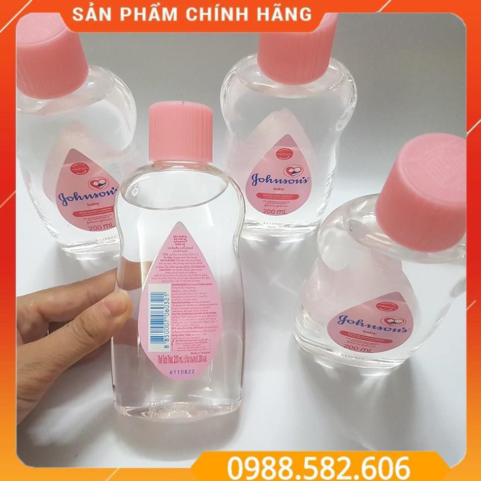 Dầu Mát-xa và Dưỡng Ẩm Johnson’s Baby Oil Cho Bé (200ml) - 8850007060321