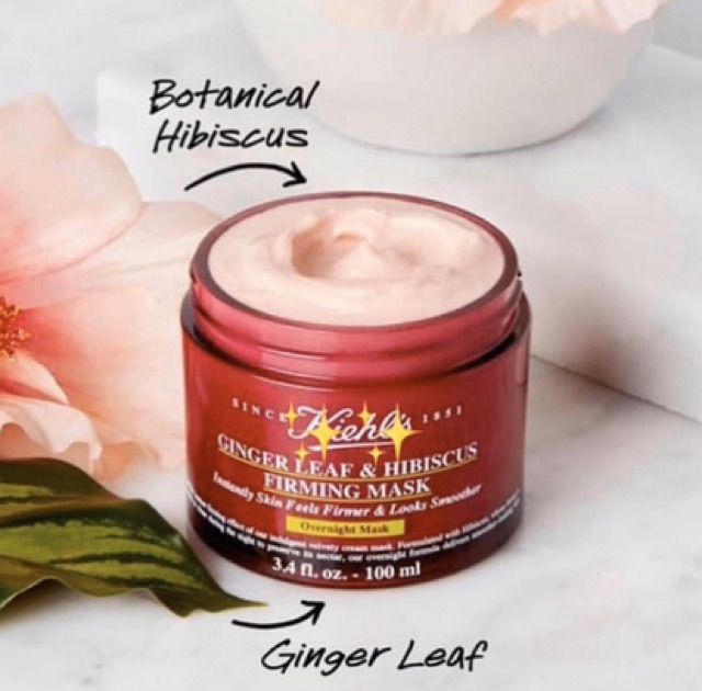 Mặt nạ ngủ nâng cơ và săn chắc da KIEHL'S Ginger Leaf