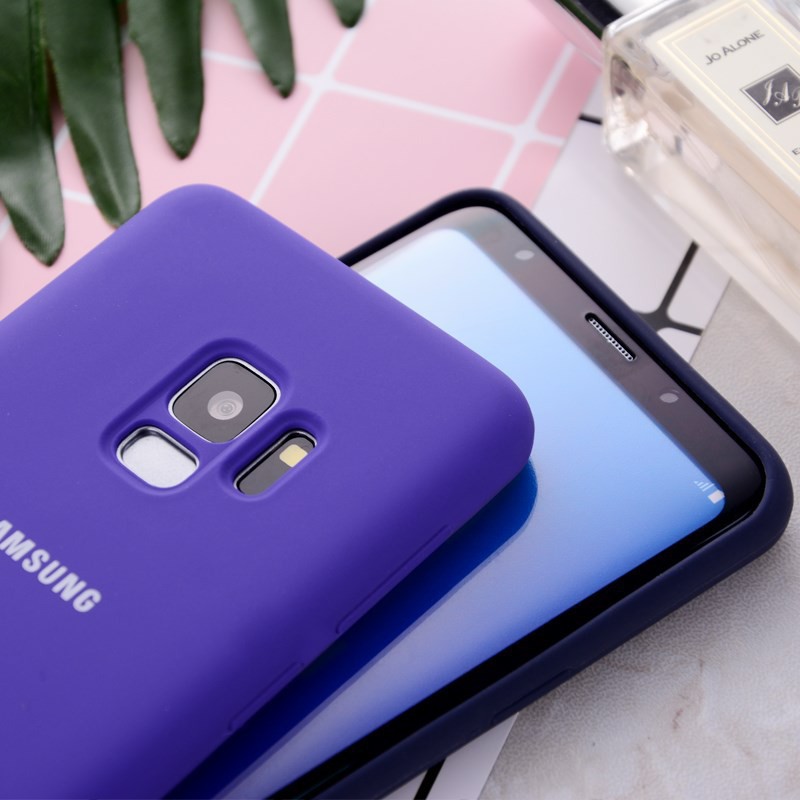 Ốp lưng không bám bẩn Samsung Galaxy S8 | S9 | S8plus | S9plus | Note 8 | Note 9 - Ốp Silicon mịn chính hãng