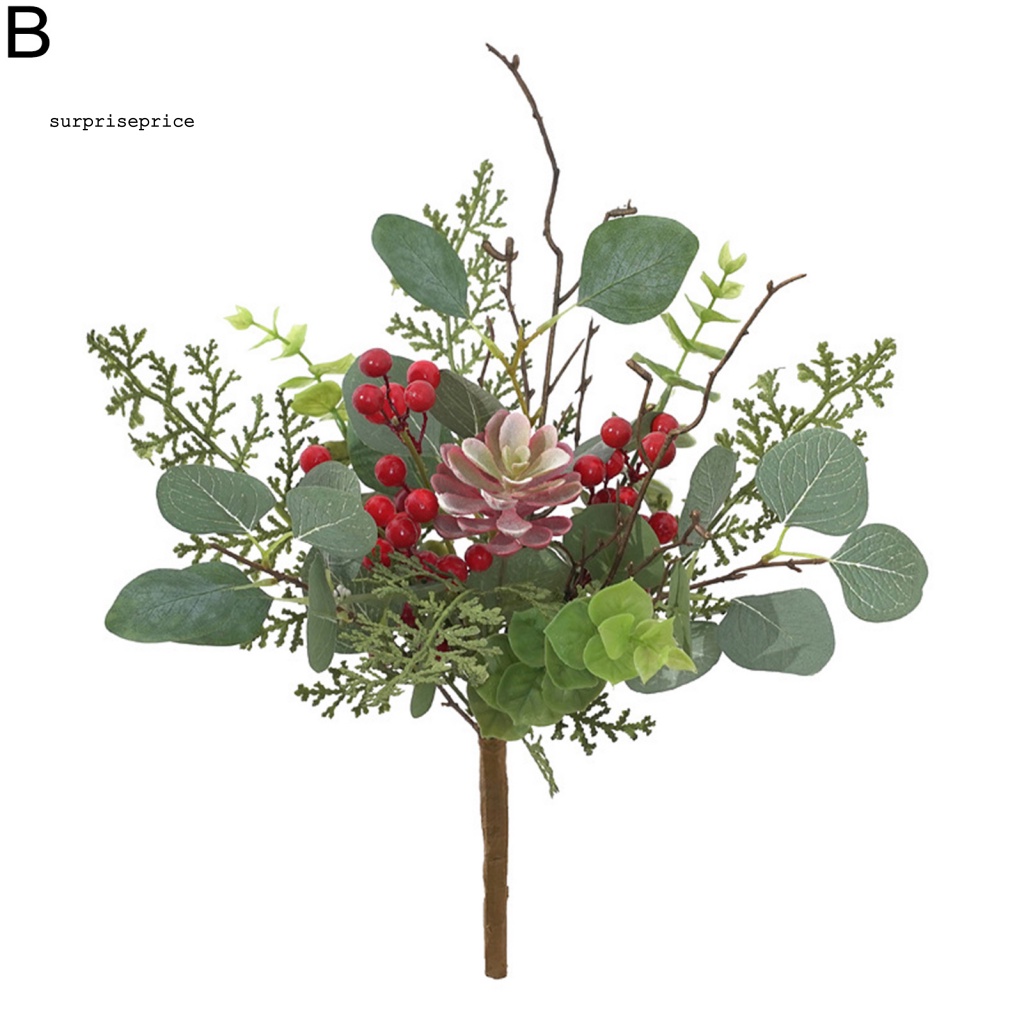 1 Chùm Berry Nhân Tạo Trang Trí Nhà Ở, Quán Cà Phê