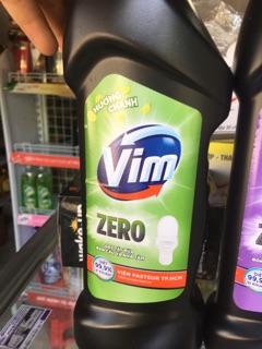 NƯỚC TẨY BỒN CẦU VIM ZERO 750ml