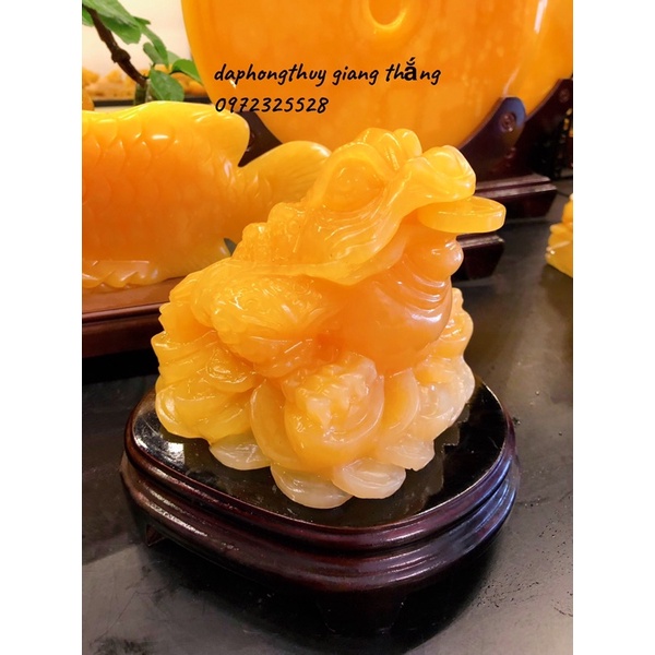 Thiềm Thừ Đá Ngọc Hoàng Long Phong Thuỷ