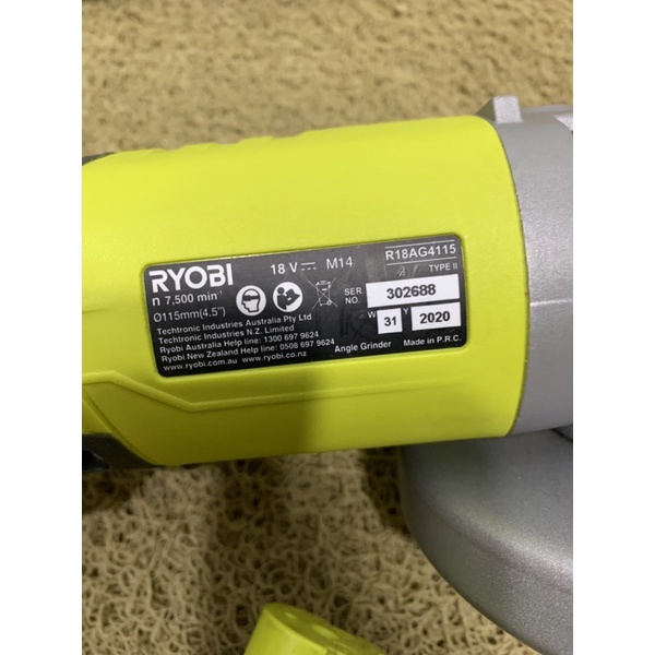 Máy mài pin ryobi 18v