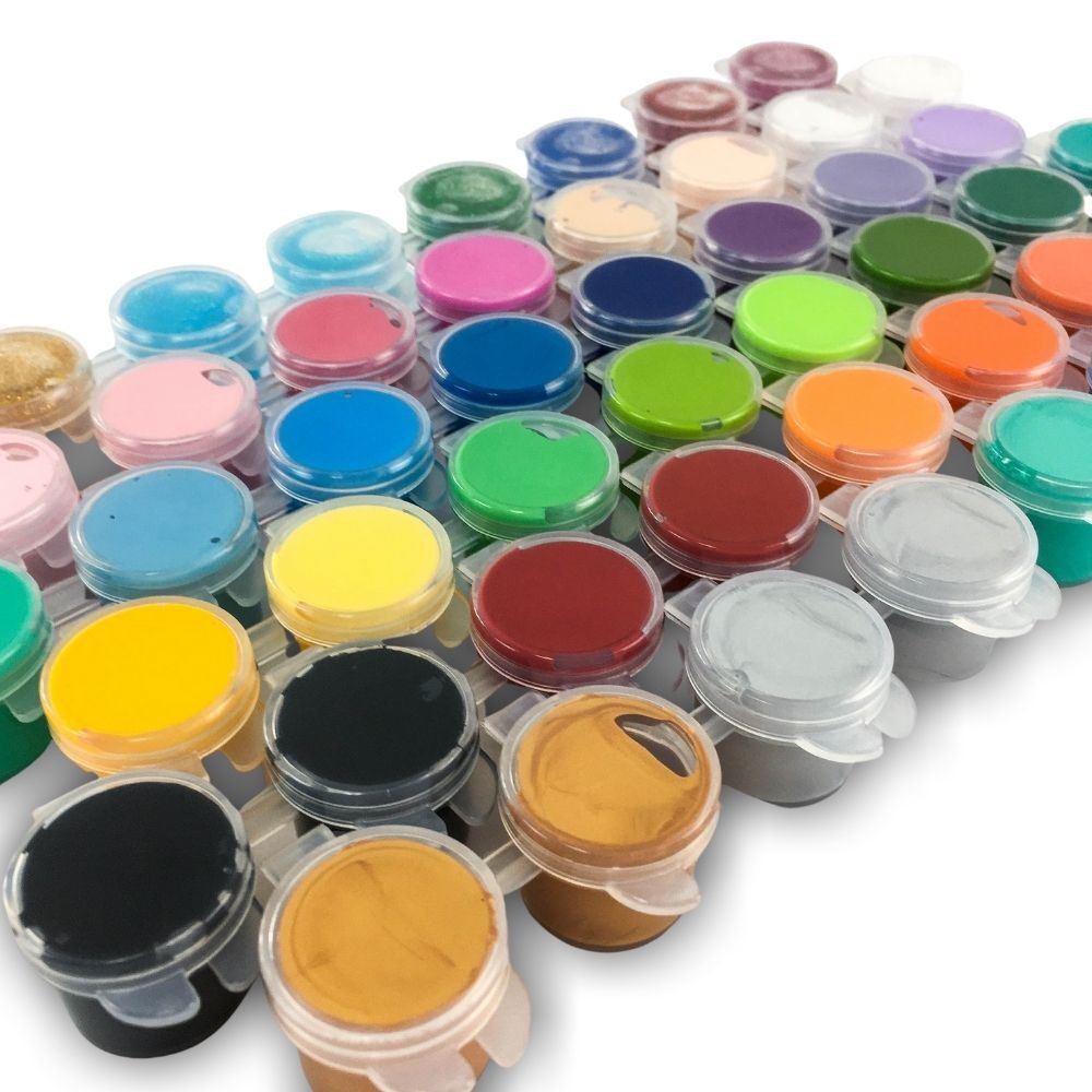 Set 70 sản phẩm màu acrylic và phụ kiện Mont Marte - Signature Acrylic Paint Set 70pcs