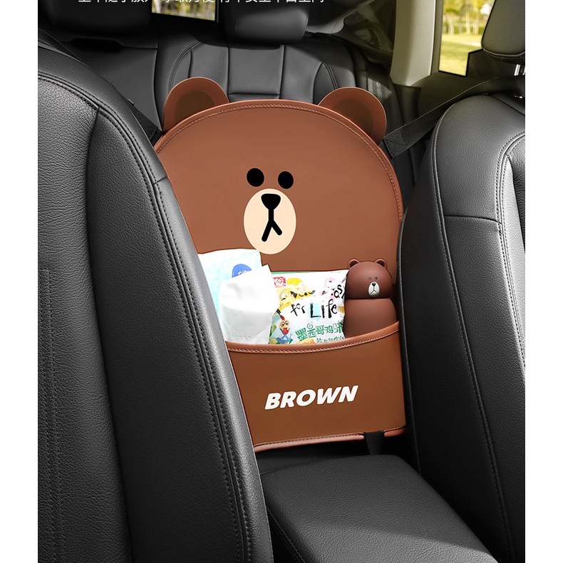 KHAY/TÚI/GIỎ ĐỰNG ĐỒ ĐA NĂNG, ĐỰNG VẬT DỤNG TRÊN XE Ô TÔ HÌNH HELLO KITTY, GẤU BROWN DỄ THƯƠNG